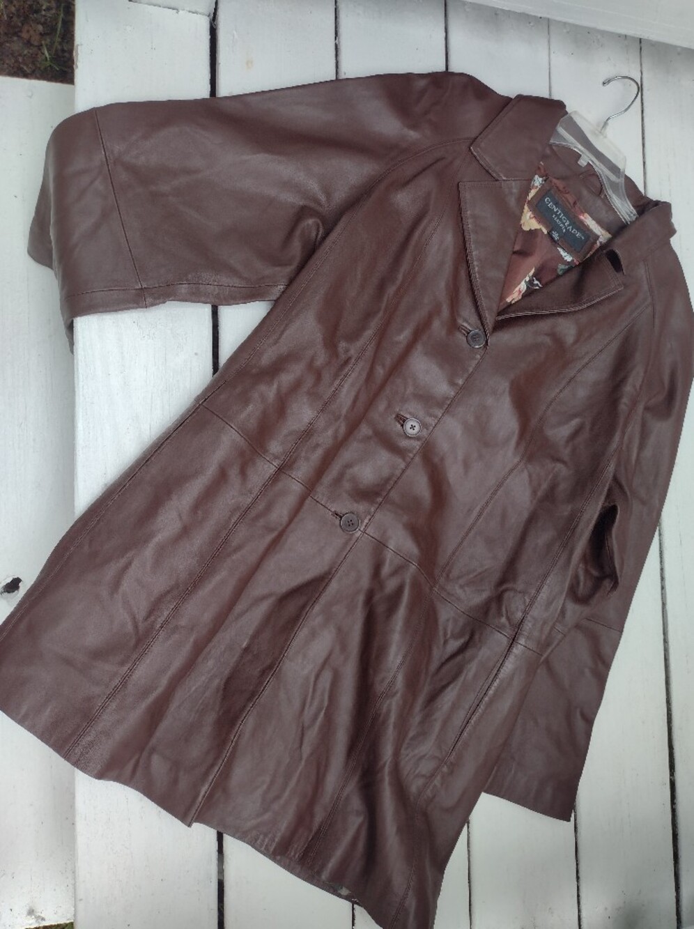 Centigrade Womens Leather Jacket 2X
